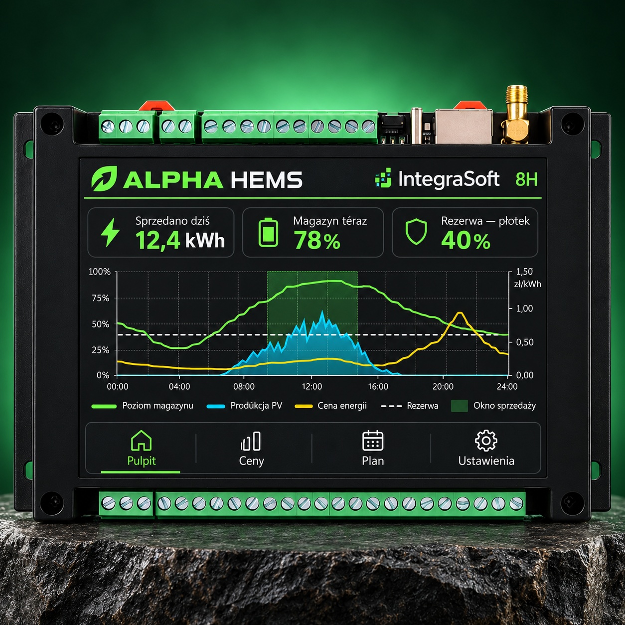 Alpha 8H — platforma sprzętowa Waveshare